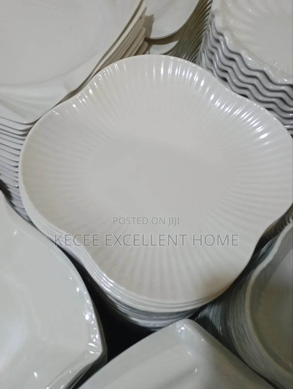 Ceramic Flat/Soup Plate (12pieces)