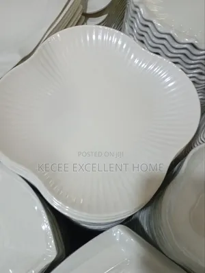 Ceramic Flat/Soup Plate (12pieces)