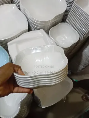 Ceramic Flat/Soup Plate (12pieces)