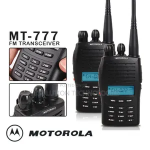 Motorola MT-777 Portable Two Way Radio 5W Walkie Talkie