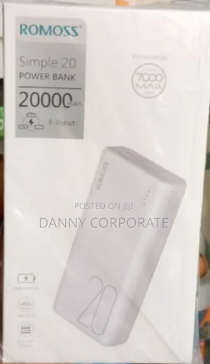 Romoss Power Bank - 20000mah