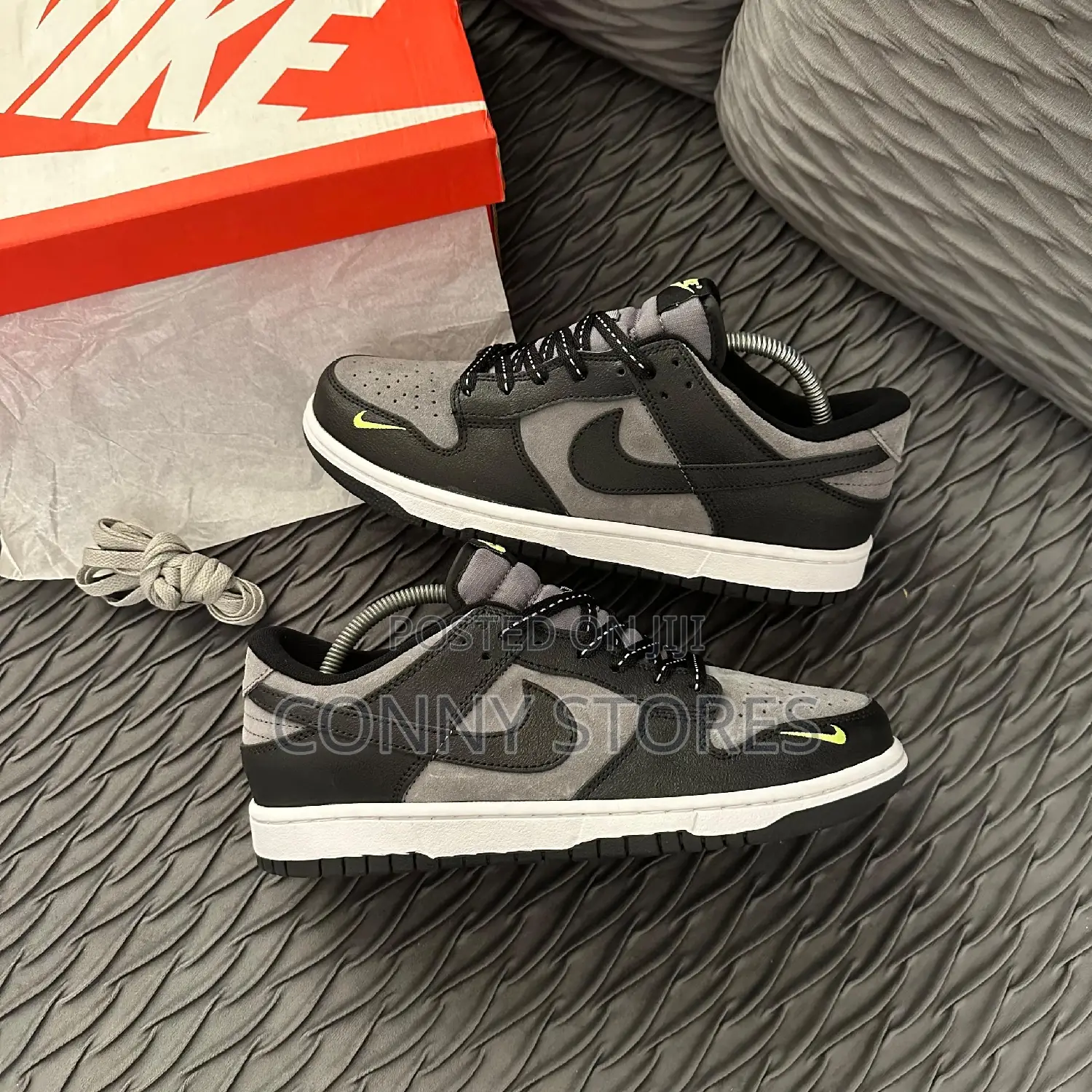 Premium Nike Sb Dunk Low Pro"Cool Grey/Volt