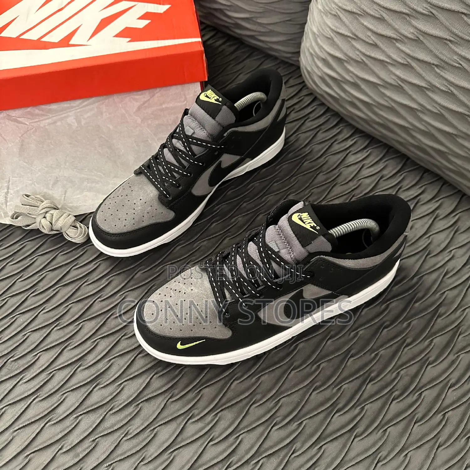 Premium Nike Sb Dunk Low Pro"Cool Grey/Volt