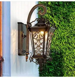 Body Black Wall Gate Light