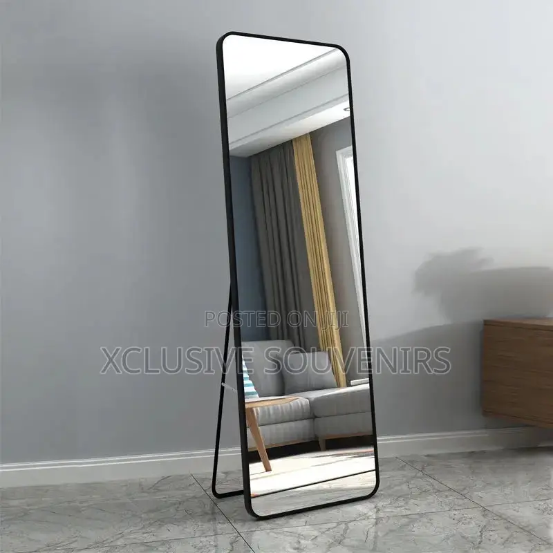 Household Floor Mounted Full Body Dressing Mirror