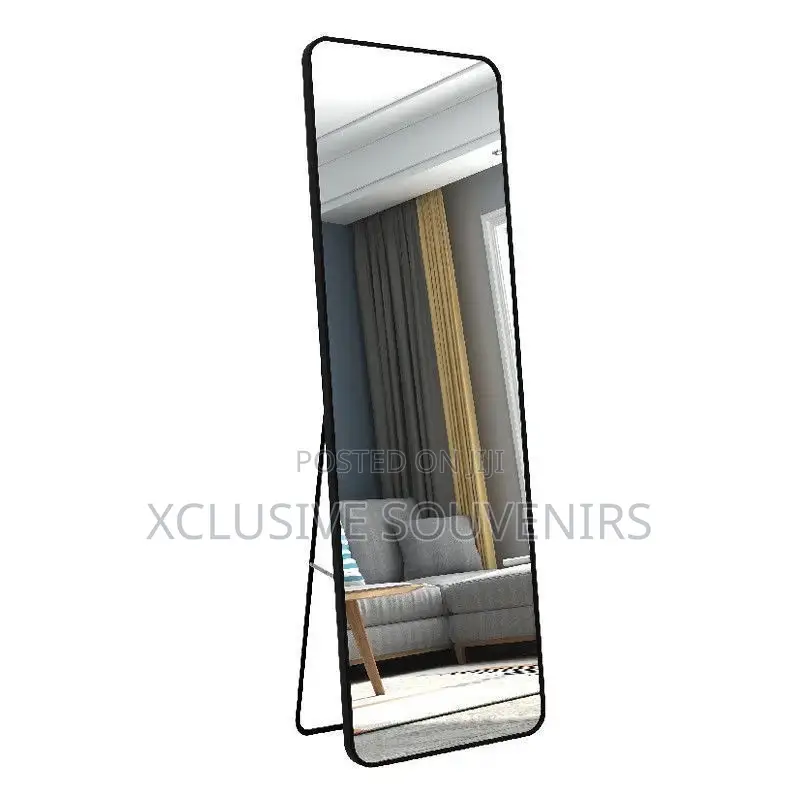 Household Floor Mounted Full Body Dressing Mirror