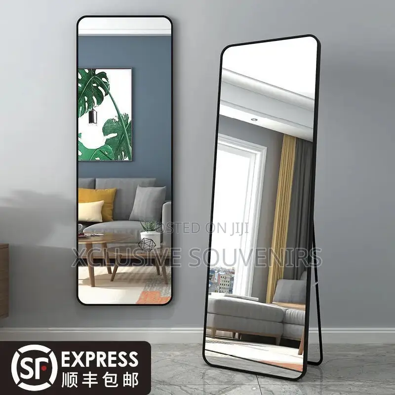 Household Floor Mounted Full Body Dressing Mirror