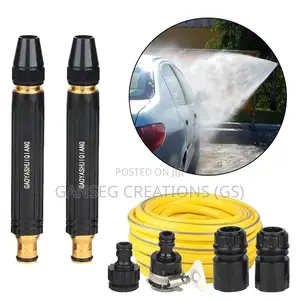 Portable High Pressure Water Gun for Car Wash With Hose