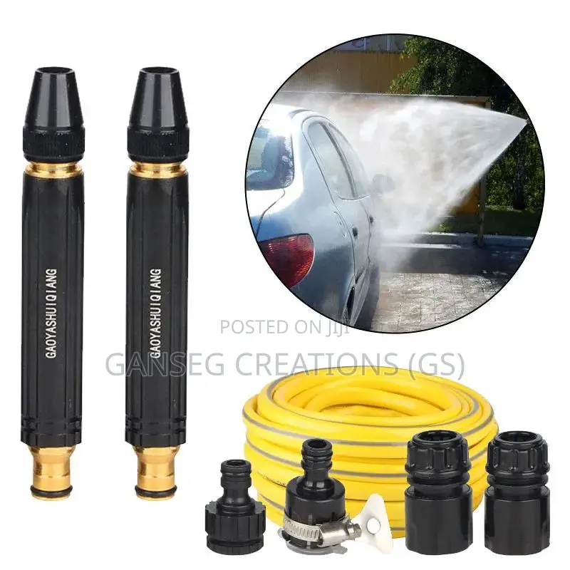 Portable High Pressure Water Gun for Car Wash With Hose