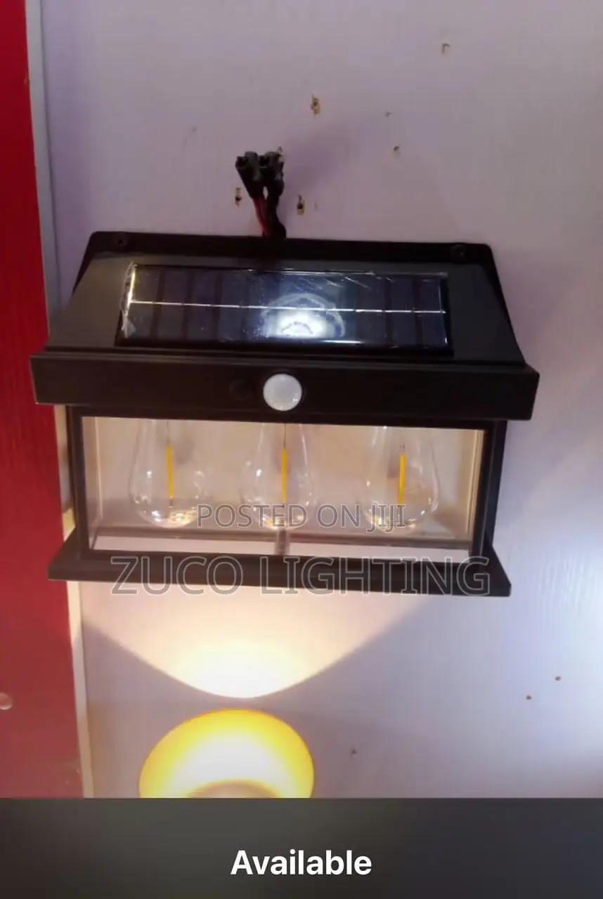 Modern LED Solar Wall Security Light