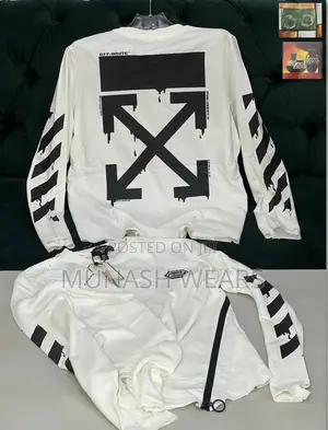 Luxury Offwhite Swirtshirt