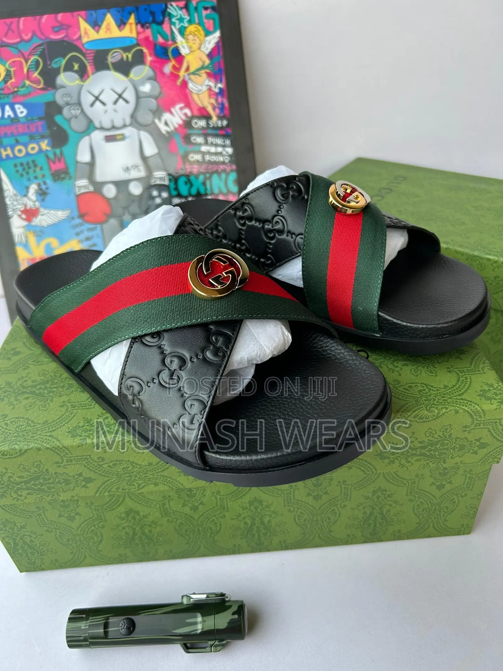 Gucci Leather Slipers