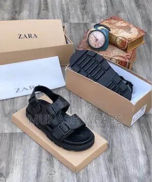 Zara Leather Sandal