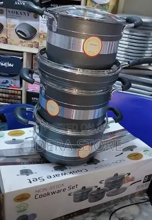 Nonstick Pot 8 Pieces
