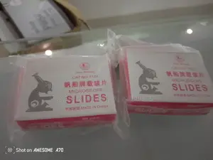 Transparent Microscope Glass Slide