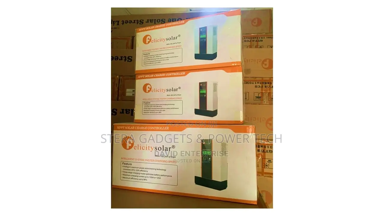 60a 80a 100a Felicity MPPT Solar Charge Controllers