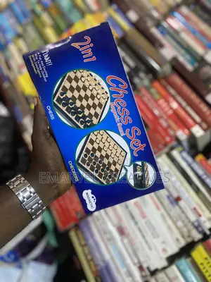 2 in 1 Magnetic Chess Board and Draught Board