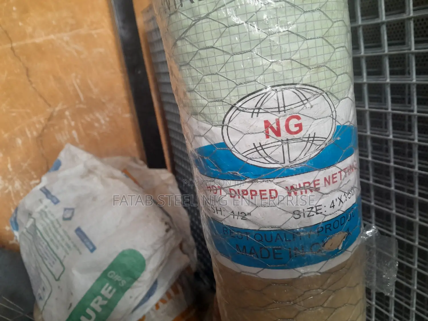 Hot Dipped Galvanise Netting