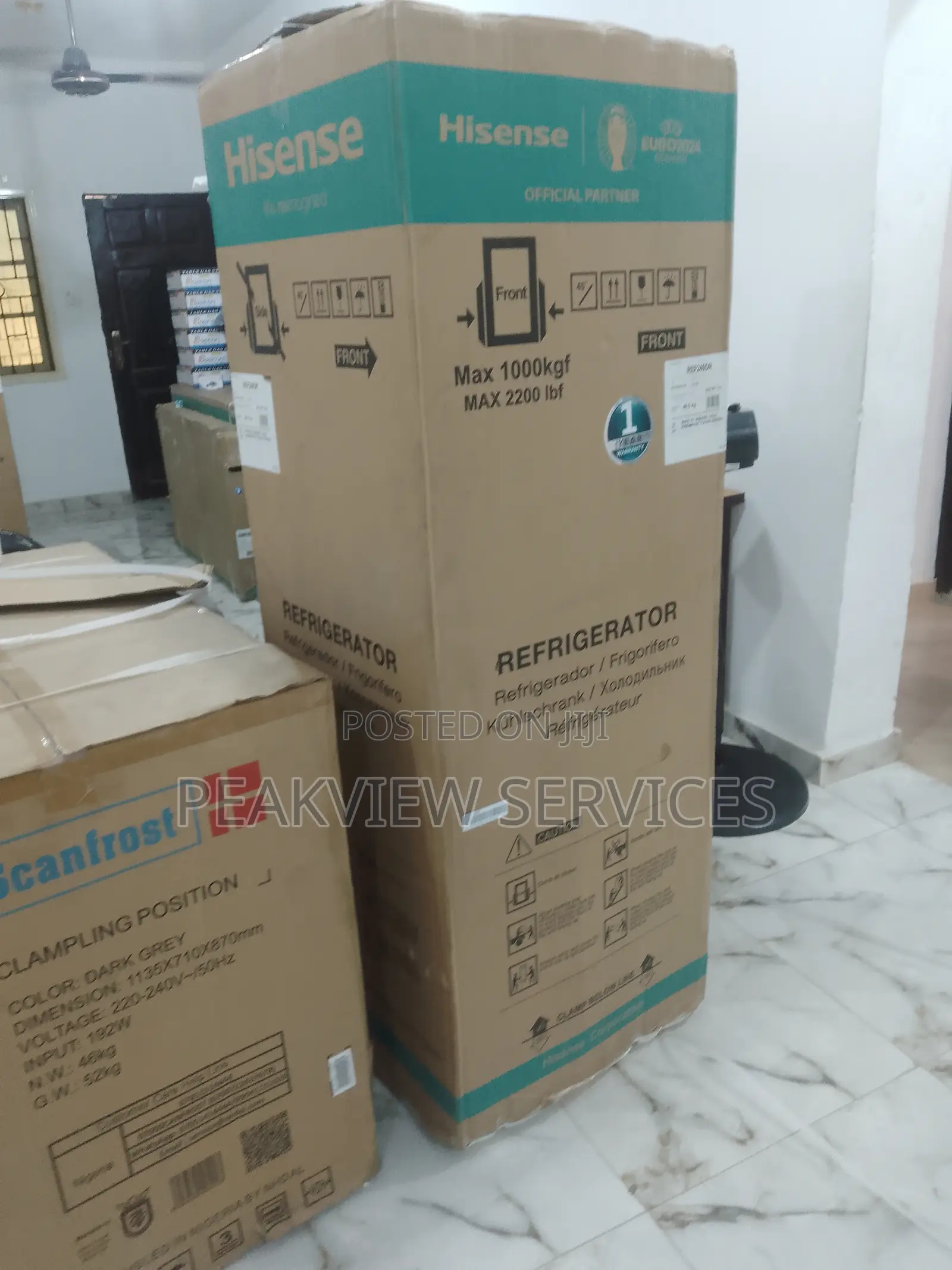 Affordable 240dr Hisense Double Door Refrigerator