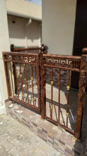 Wrought Iron Entrance Design