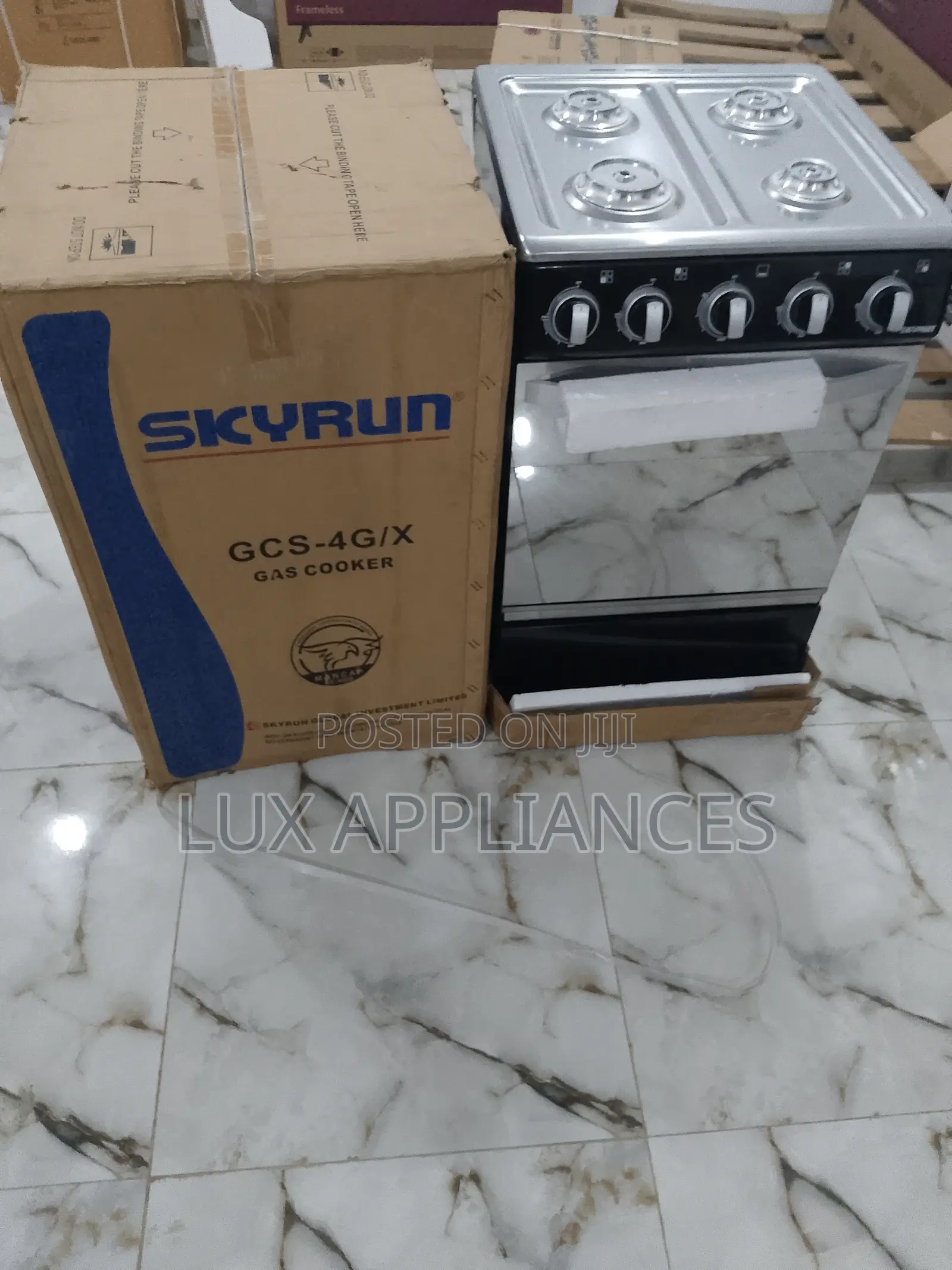 4 Standing Gas Burner With Oven