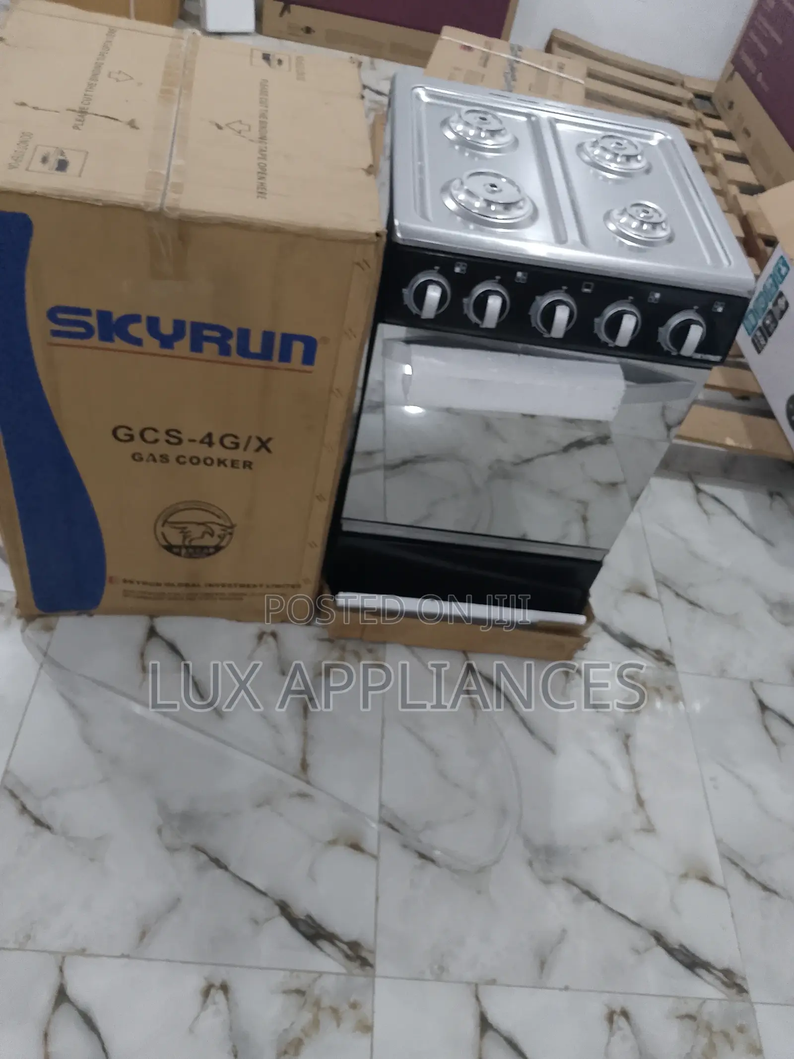 4 Face Cooking Gas Burner With Oven