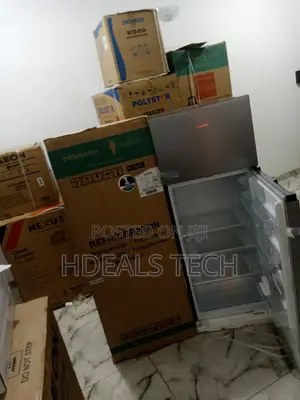 Double Door With Keylock Refrigerator 205L - Hisense.