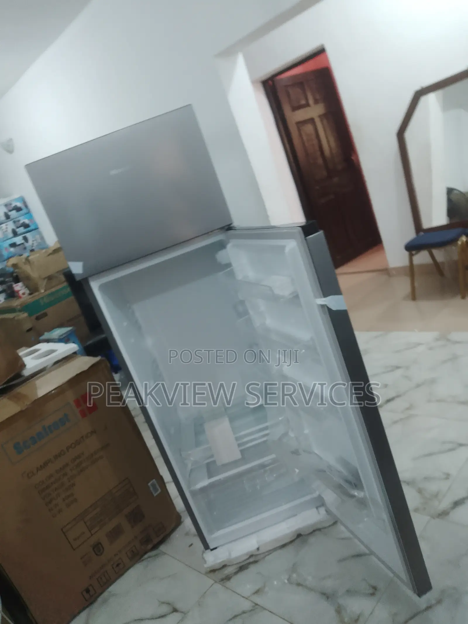 New Hisense Double Door 240dr Refrigerator