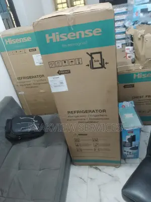 New in Hisense Double Door Refrigerator