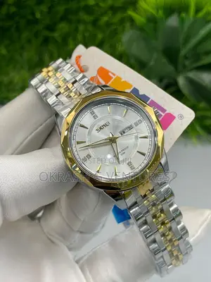 Photo - SKMEI Gold/Silver Chain Watch for Women's