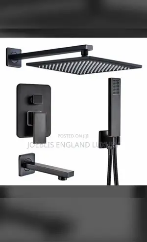 Concealed Shower Mixer Black