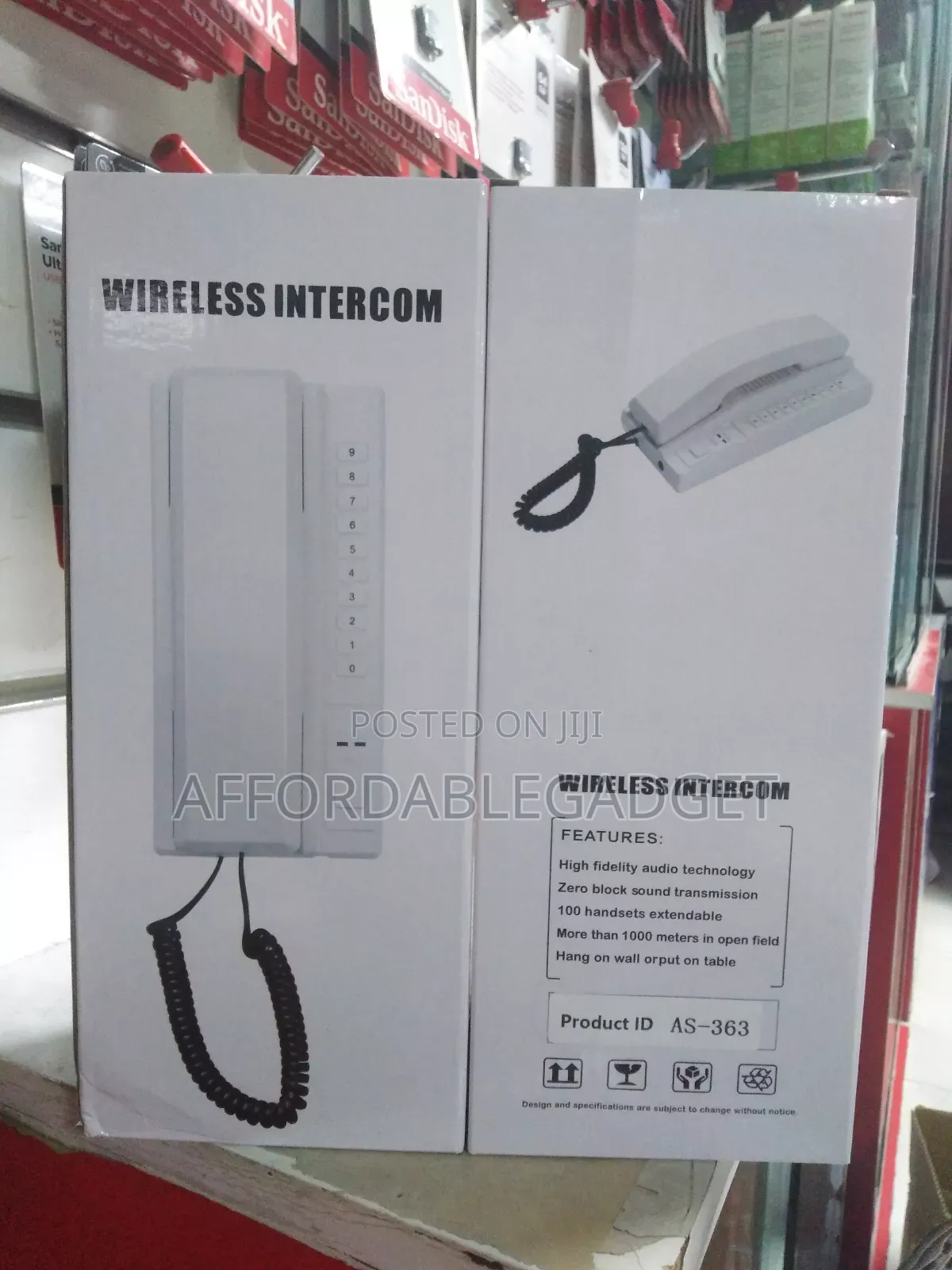 Wireless Intercom Phone