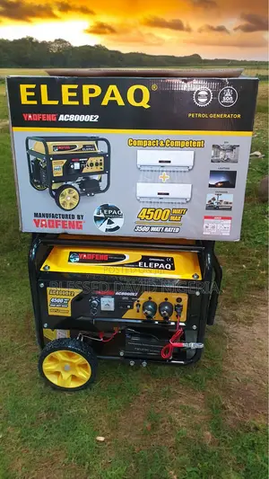 Elepaq AC Master, 4.3kva Key Starter Generator With Timer