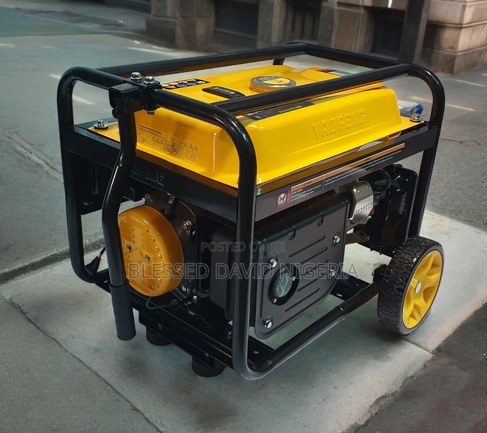 Elepaq AC Master, 4.3kva Key Starter Generator With Timer