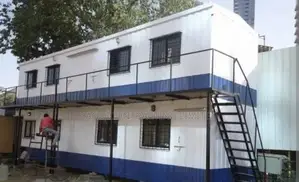 Container Office Double Decker Fabrication