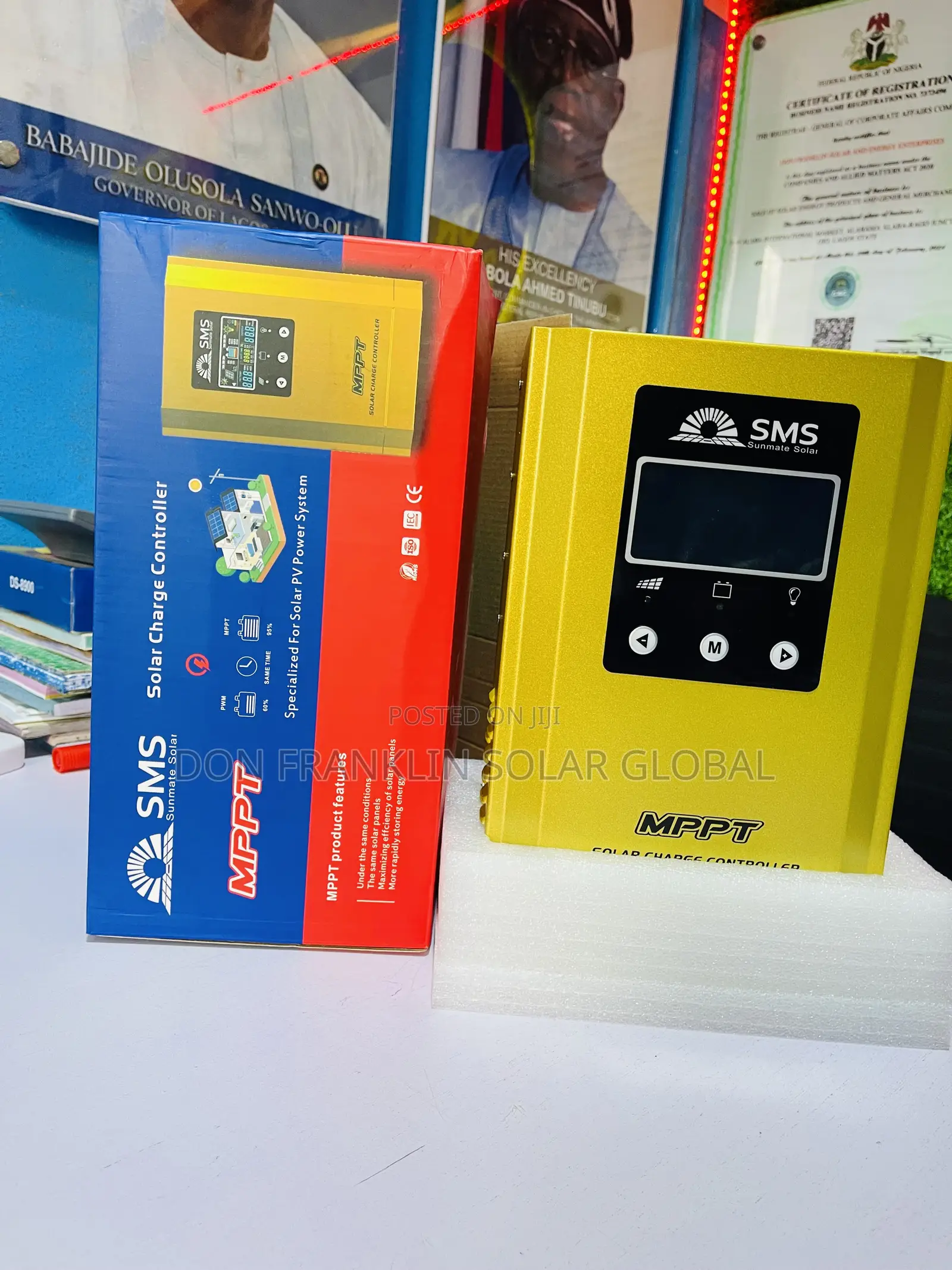 60ah SMS MPPT Solar Charge Controller