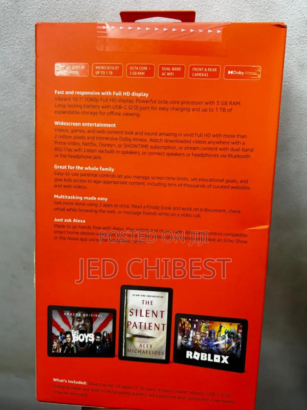 New Amazon Fire HD 10 (2021) 32 GB