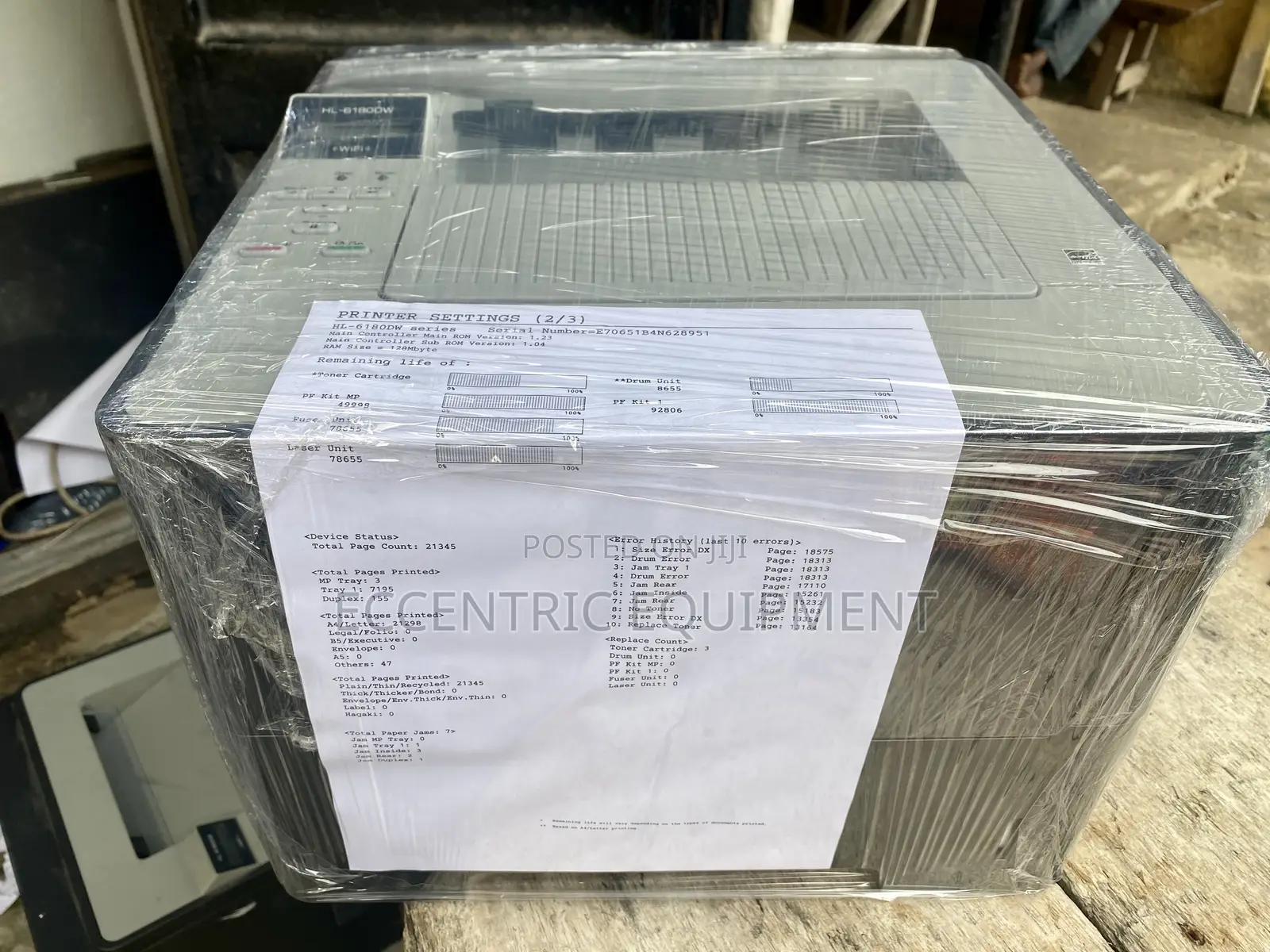 Brother Hl 6180w Printer