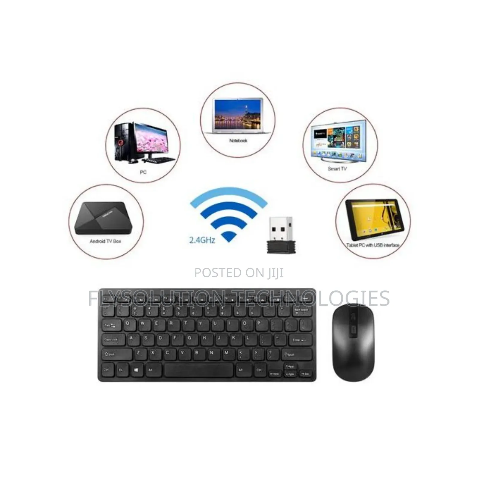Mini 2.4ghz Wireless Keyboard Mouse