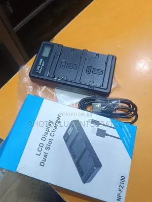 NP-FZ100 Dual Battery Charger With USB Output