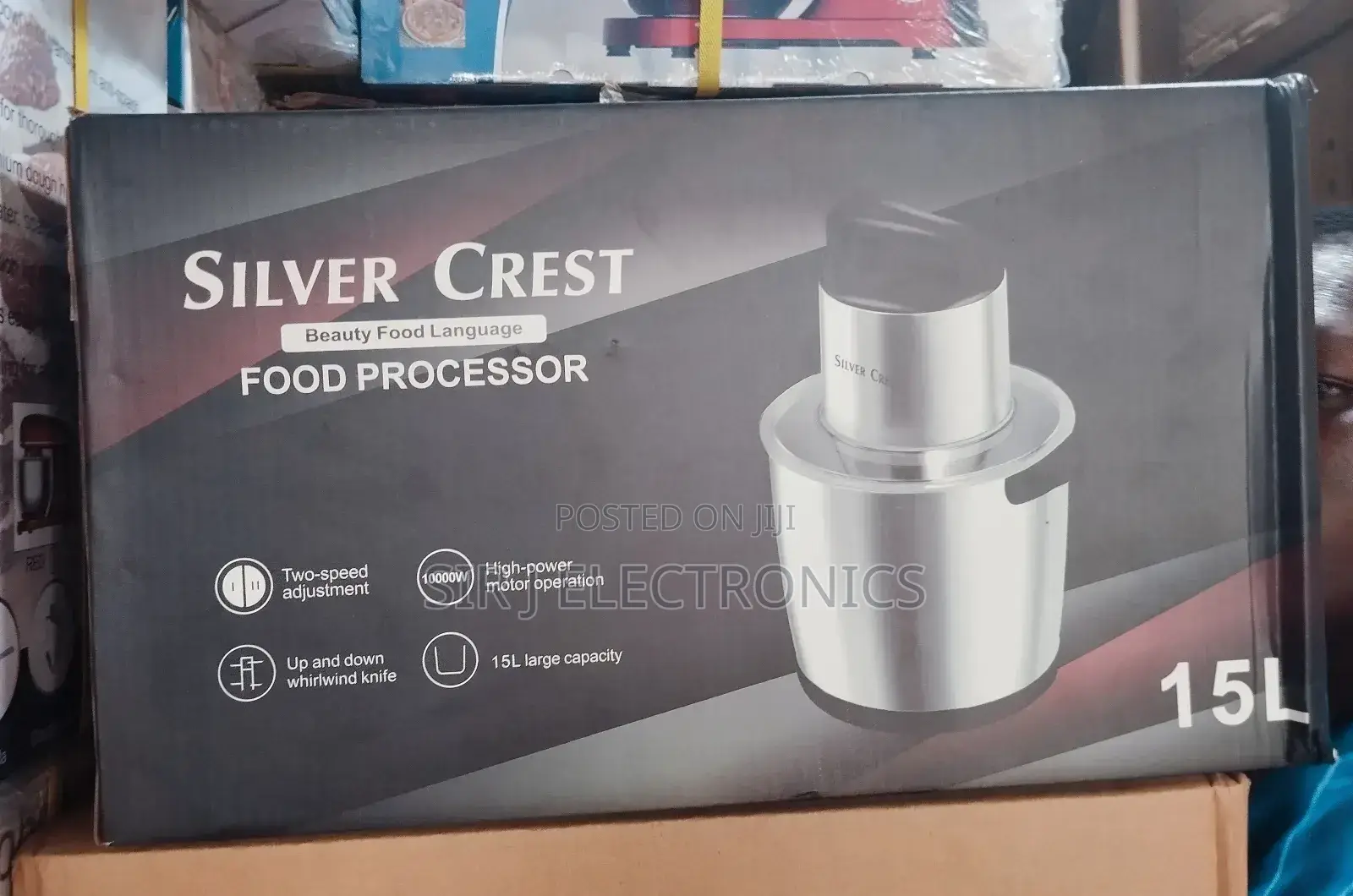 15litres Silver Crest Food Processor + Warranty