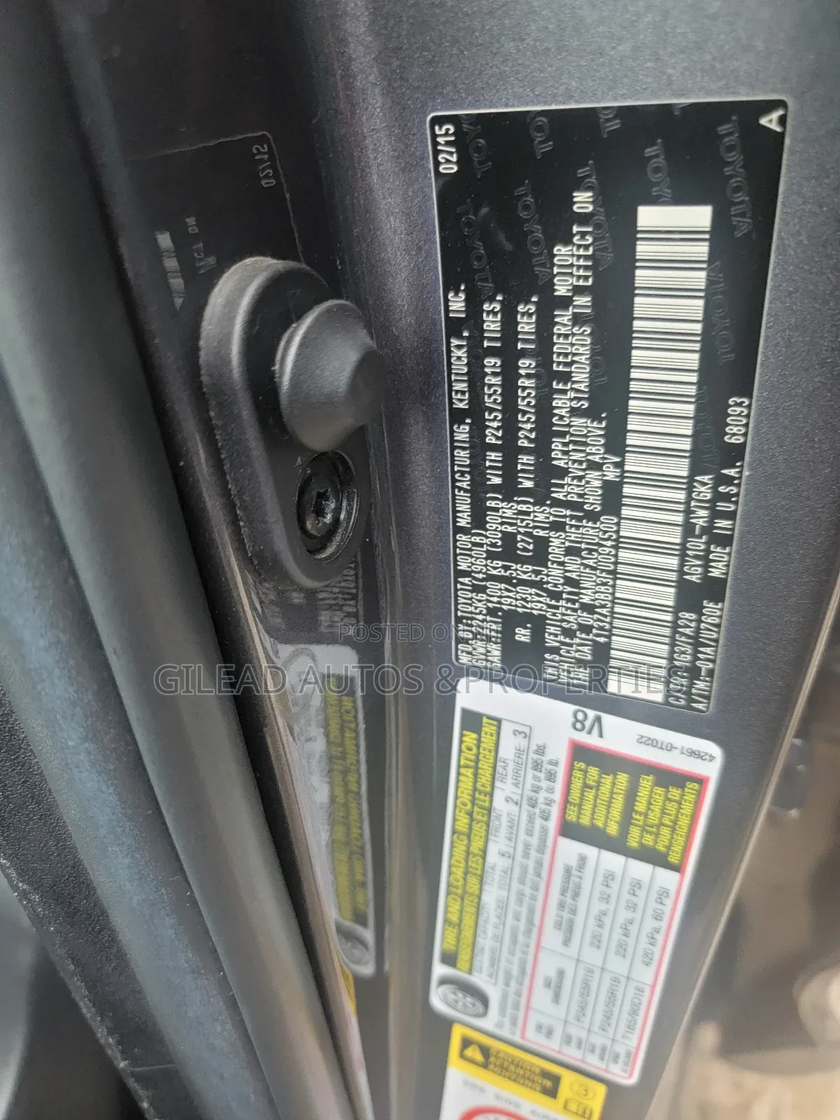 Toyota Venza 2015 Gray