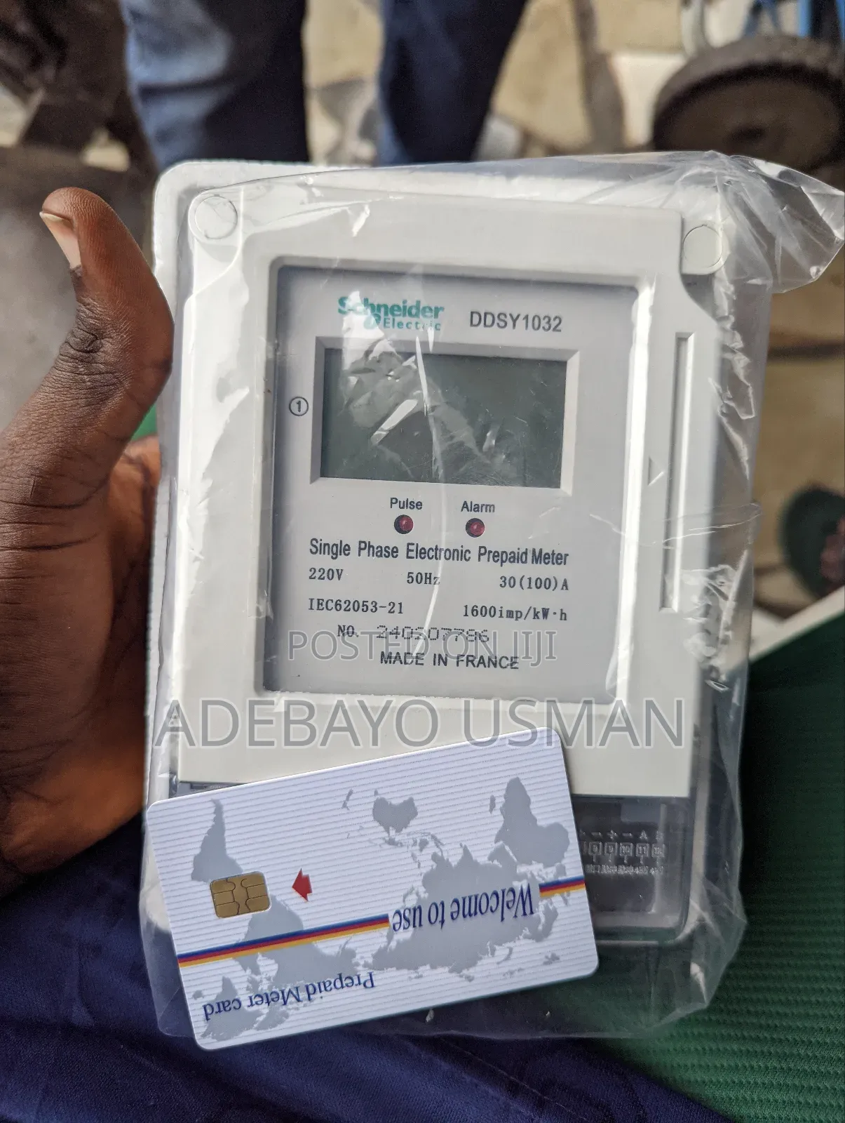 Single Phase Electronics Prepaid Metre