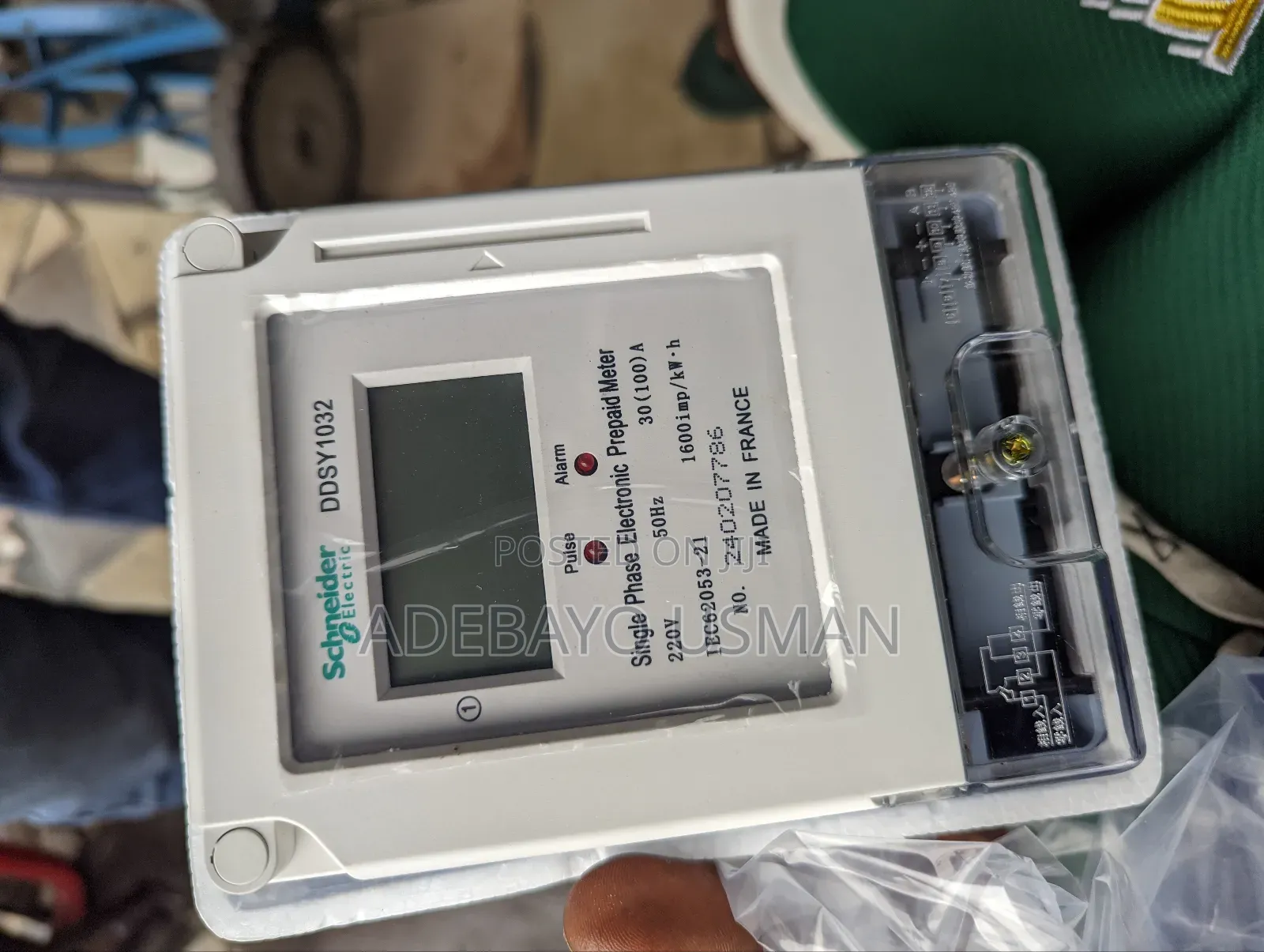 Single Phase Electronics Prepaid Metre