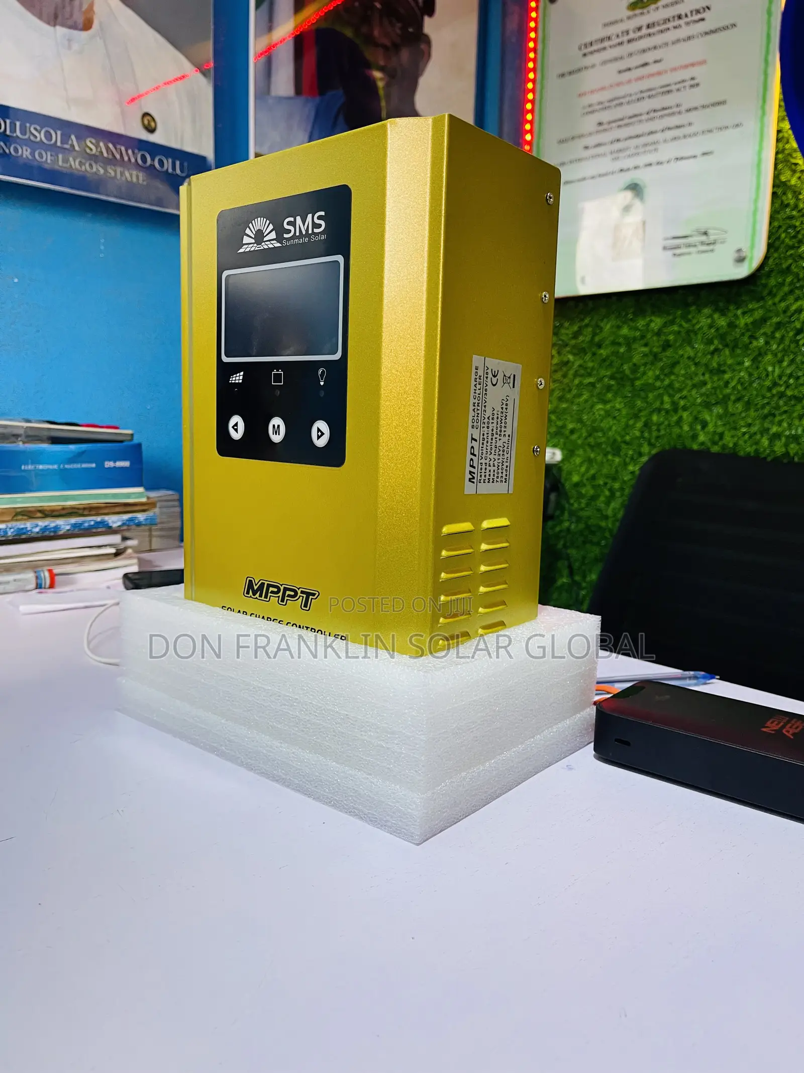 80ah SMS MPPT Solar Charger Controller