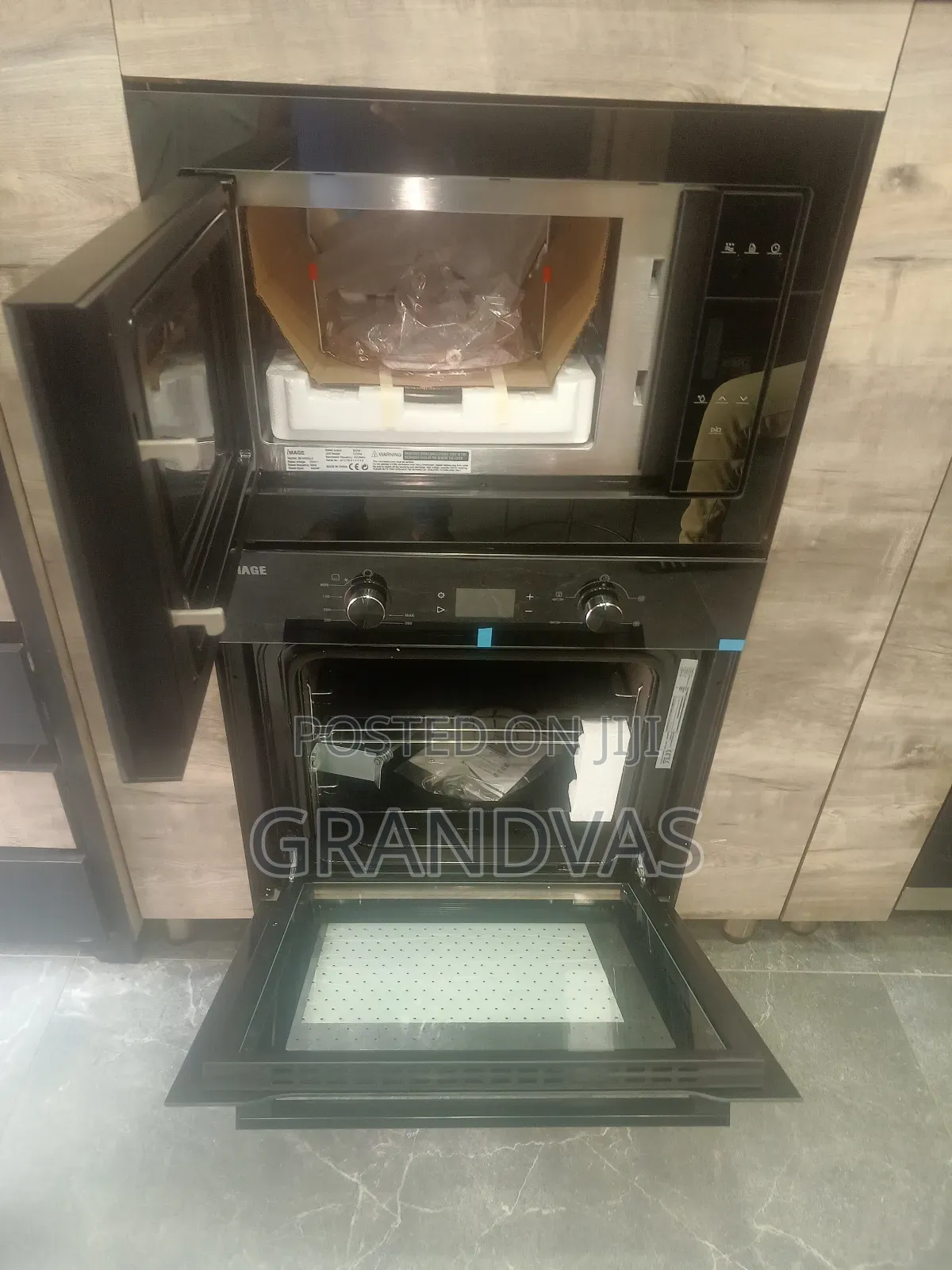 Built-in Oven and Microwave Set