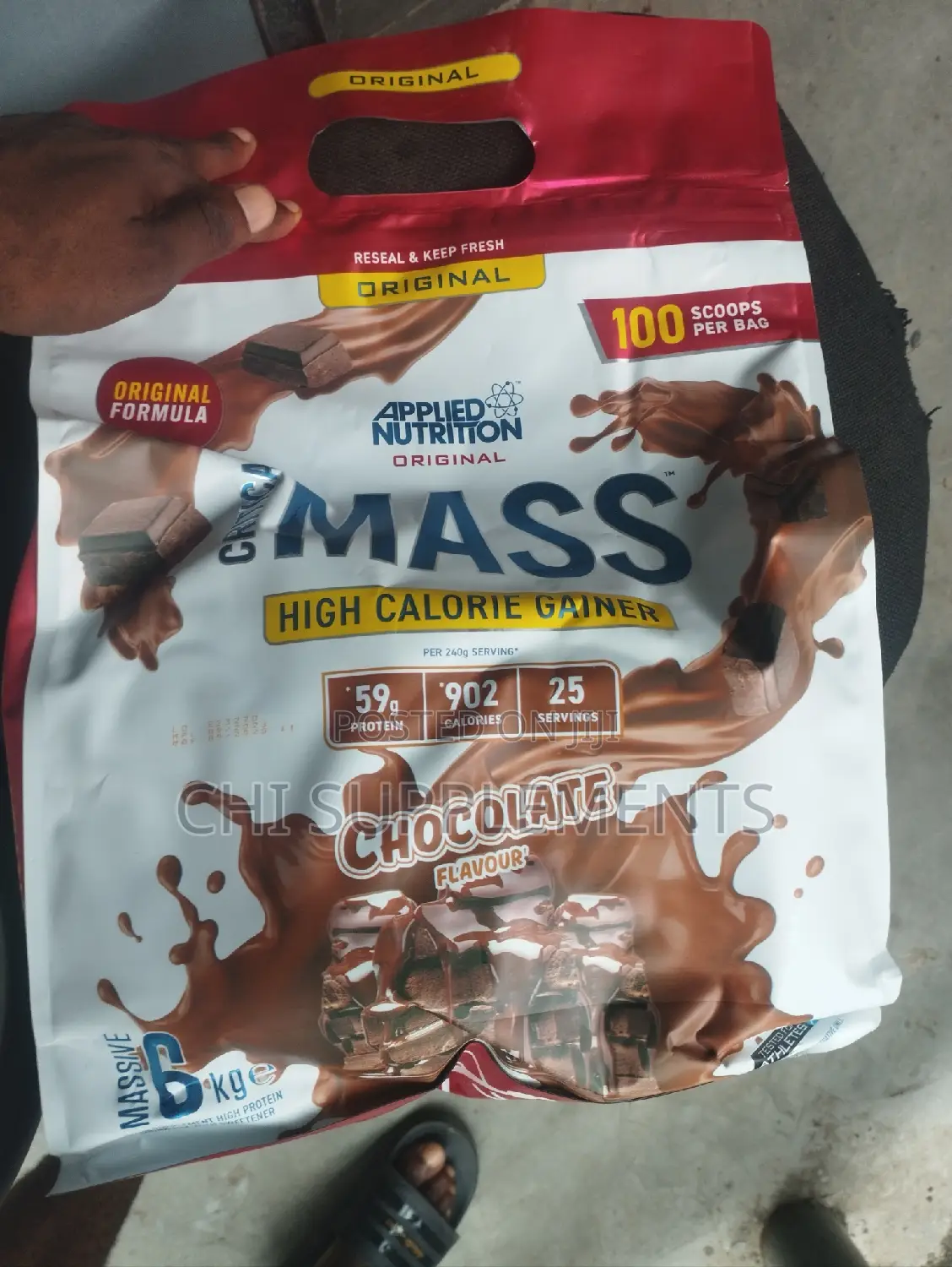 Applied Nutrition Critical Mass Gainer 6kg (25 Servings)