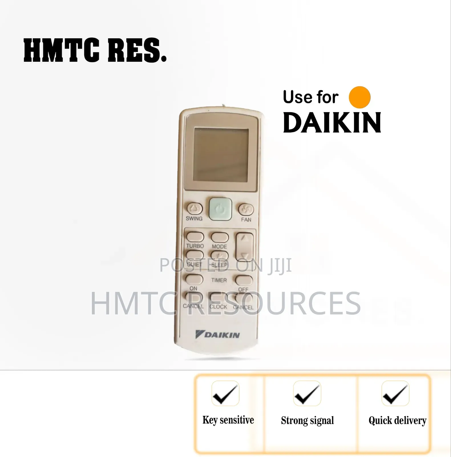 Daikin Split Unit Air Conditioner Remote Control