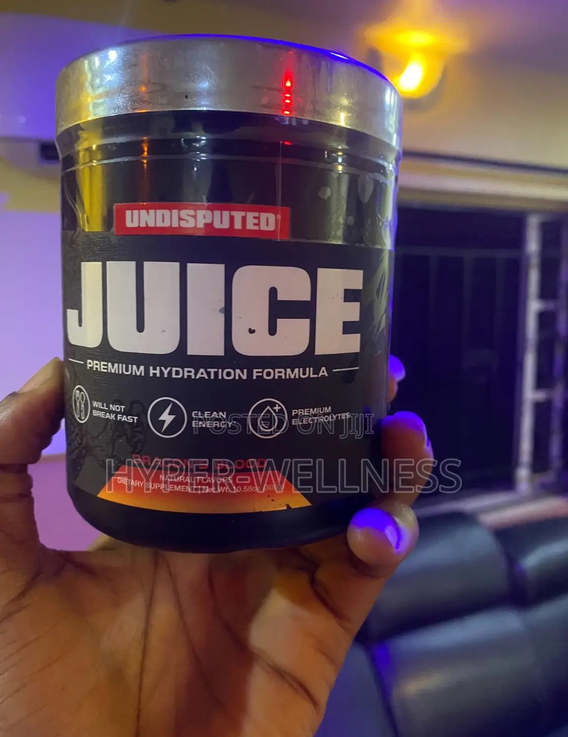 Undisputed Juice Hydration Formula Pre/Post Workout 300g