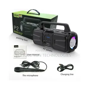 Zealot P2 Bluetooth Solar Speaker + Microphone